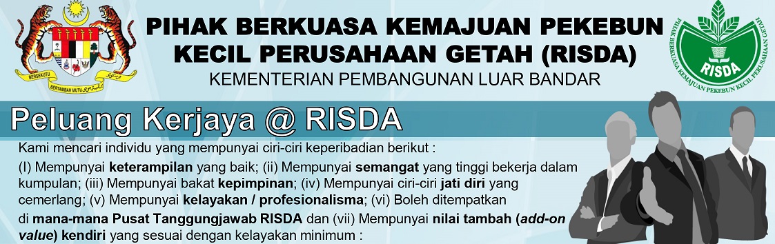 Jawatan Kosong RISDA:Permohonan Jawatan Kelayakan SPM&PMR ...