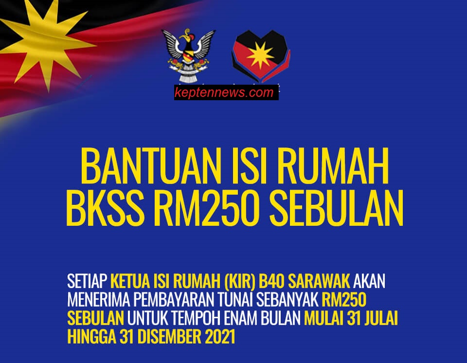 Sarawakku sayang 2021 bantuan BKSS 8.0