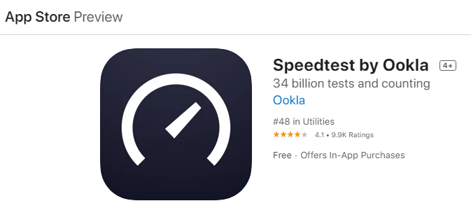 muat turun download aplikasi apps ookla internet speedtest
