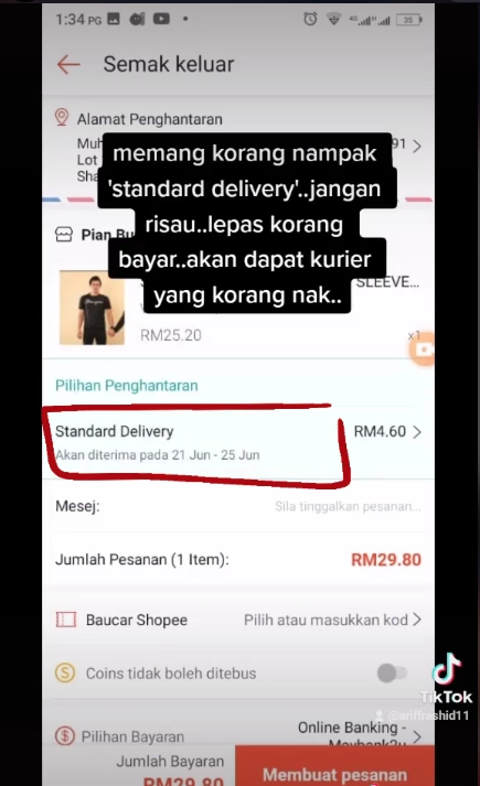 change shopee courier services