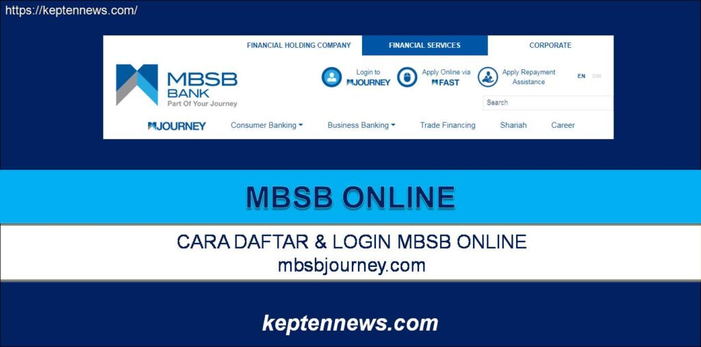 MBSB Online:Cara Daftar Login MBSB Online mbsbjourney.com