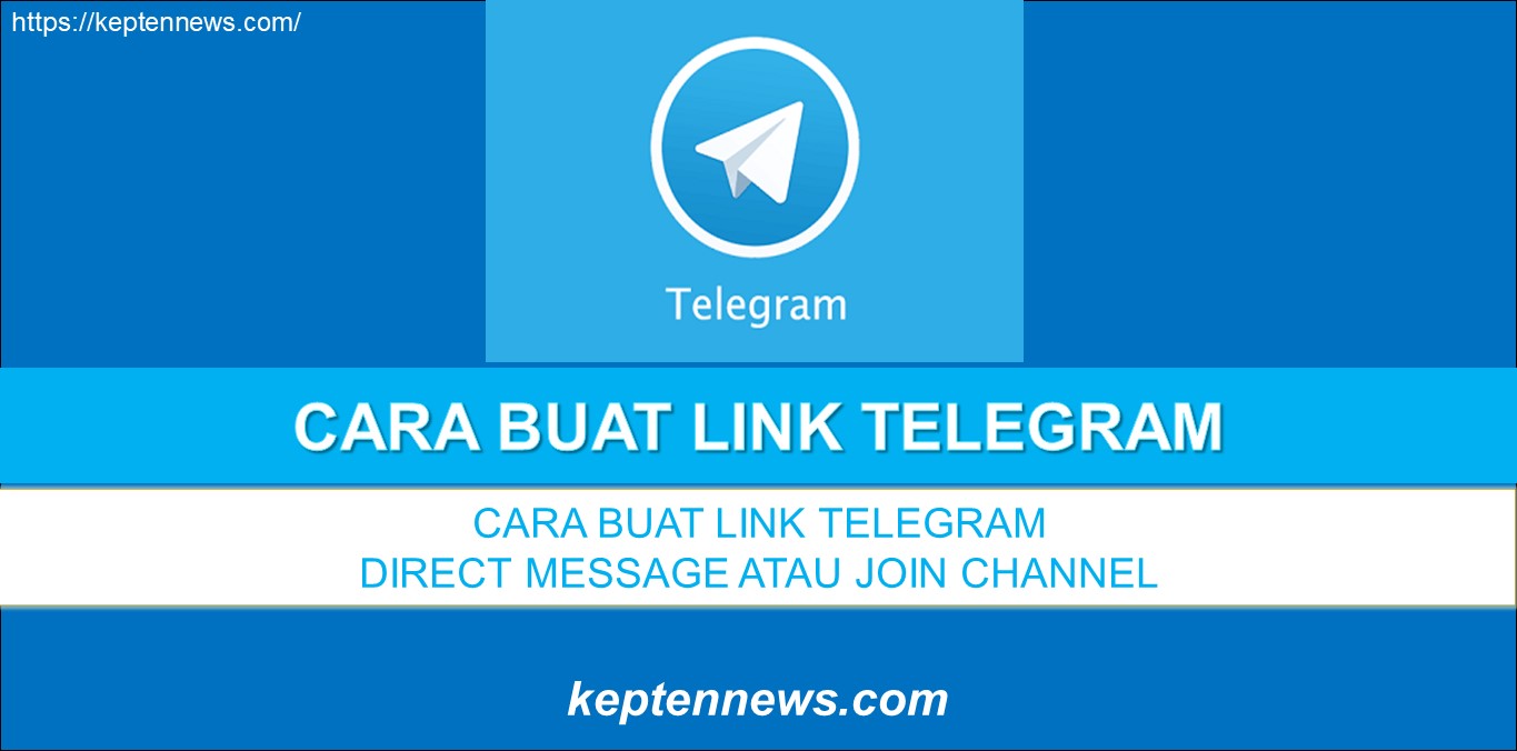 Cara Buat Link Telegram (Direct Message/Join Channel) Link Direct Ke Chatting