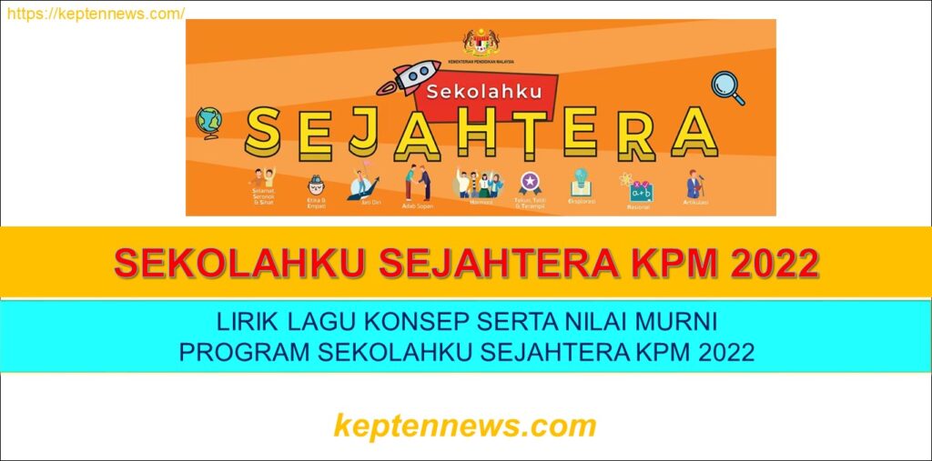 Sekolahku Sejahtera Kpm Lirik Lagu Konsep And Elemen Nilai Murni 