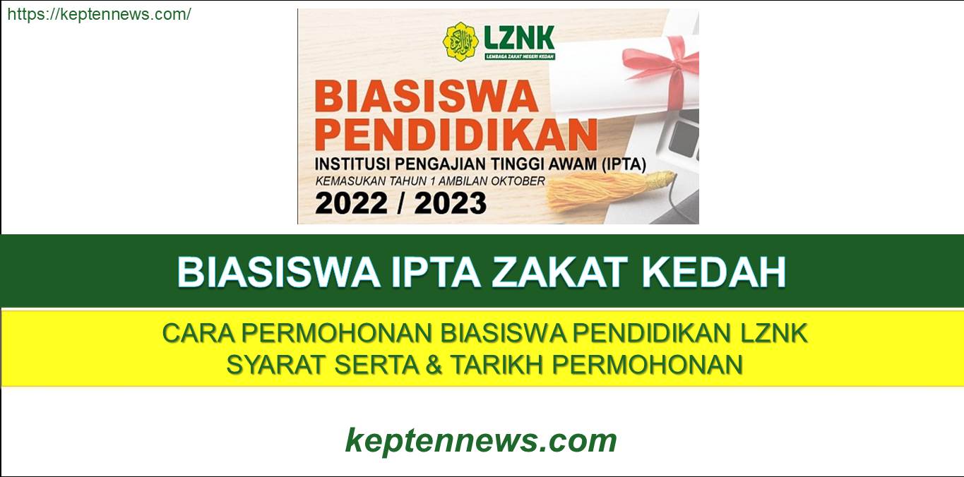 Biasiswa IPTA Zakat Kedah Oktober 2022/2023